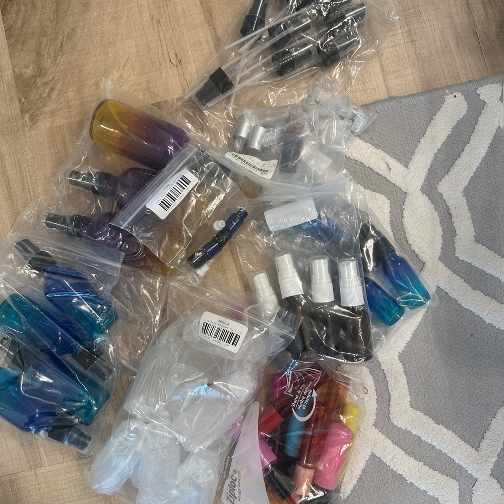 Essential oil supplies